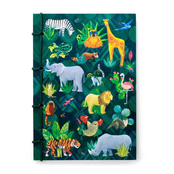 Stone Paper A5 Lined Notebook - Animal Kingdom - Image 2