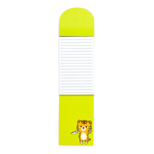 Flip Open Shaped Memo Pad - Adoramals Tiger - Image 5