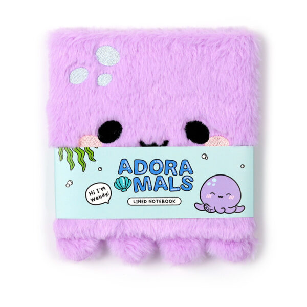 Plush Notebook - Adoramals Wendy the Octopus - Image 2