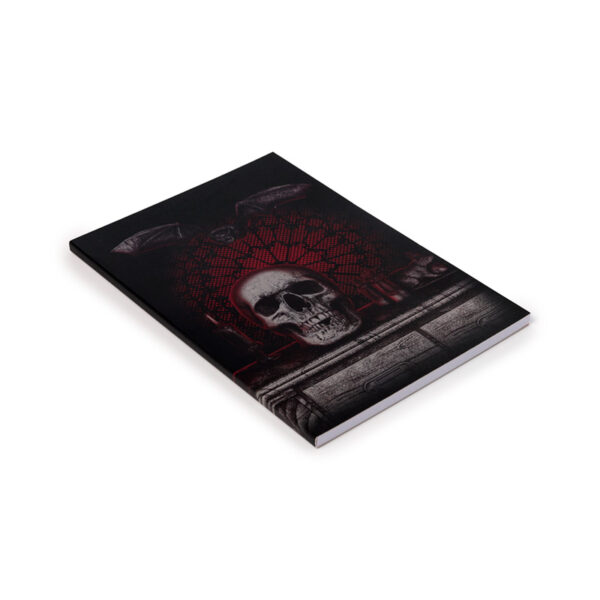 Recycled Paper A5 Lined Notebook - Gothica - Image 5