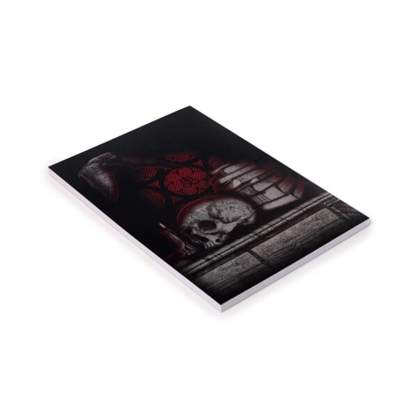 Recycled Paper A5 Lined Notebook - Gothica - Image 6
