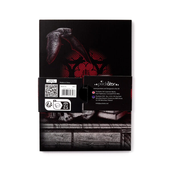 Recycled Paper A5 Lined Notebook - Gothica - Image 8