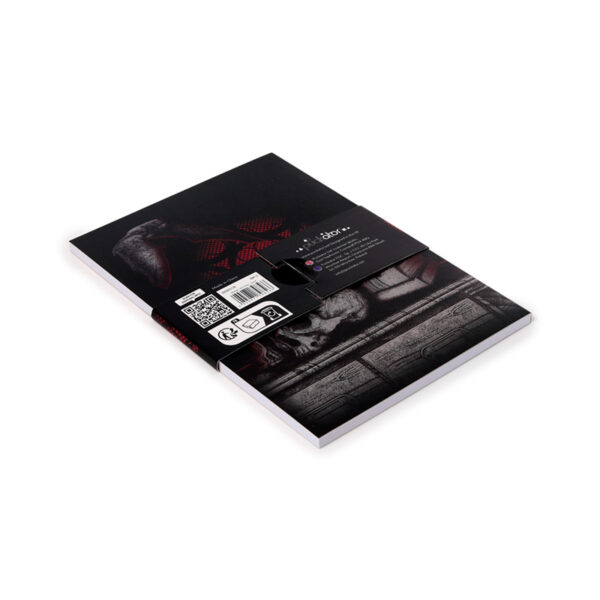 Recycled Paper A5 Lined Notebook - Gothica - Image 9