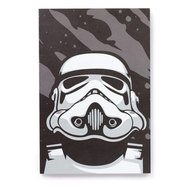Recycled Paper A5 Lined Notebook - The Original Stormtrooper - Image 2