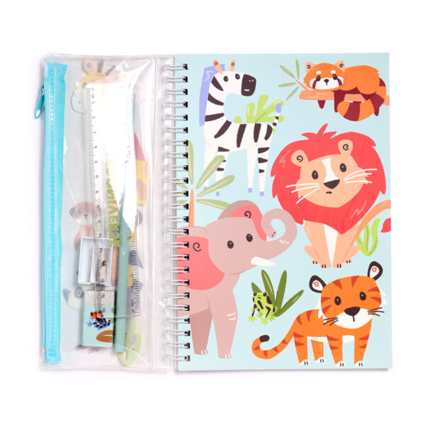 Spiral Bound A5 Lined Notebook - Zooniverse - Image 5