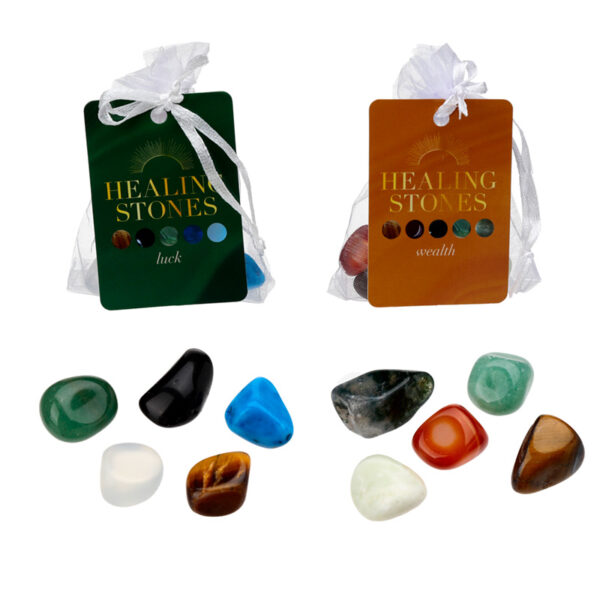 Set of 5 Luck & Wealth Stones - Image 2