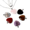 Gemstone Pendant - 6 Interchangeable Heart Shaped Pendants - Image 5