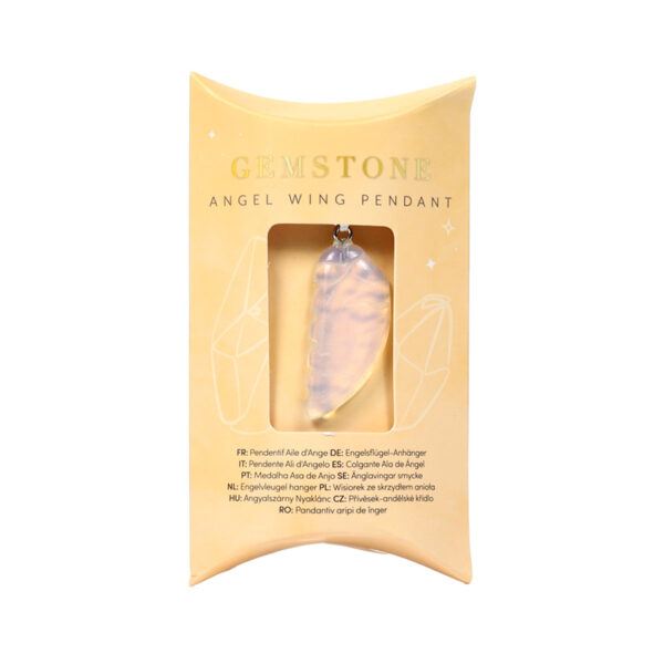 Gemstone Pendant - Angel Wing - Image 9