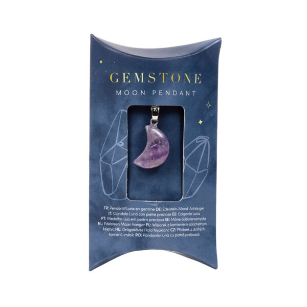 Gemstone Pendant - Mini Moon - Image 11
