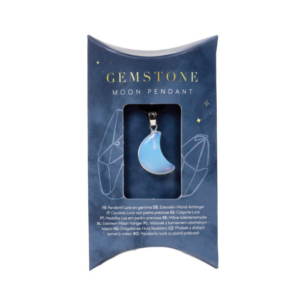 Gemstone Pendant - Mini Moon - Image 14