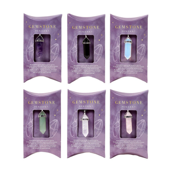 Gemstone Pendant - Double Terminated - Image 2