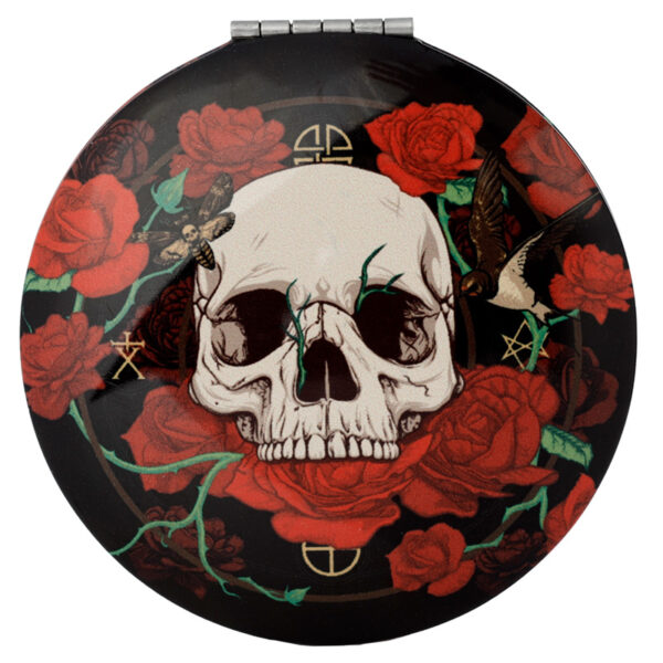 Compact Mirror - Skulls and Roses - Image 6