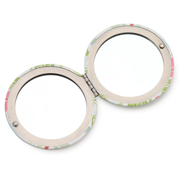 Compact Mirror - Julie Dodsworth Pink Floral - Image 2