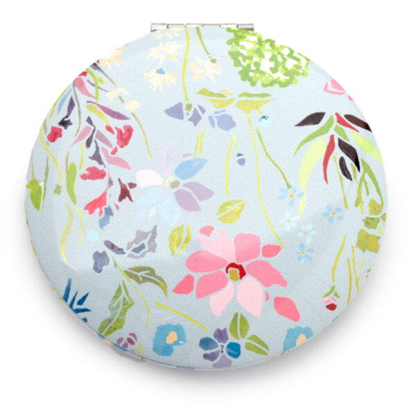 Compact Mirror - Julie Dodsworth Pink Floral - Image 3