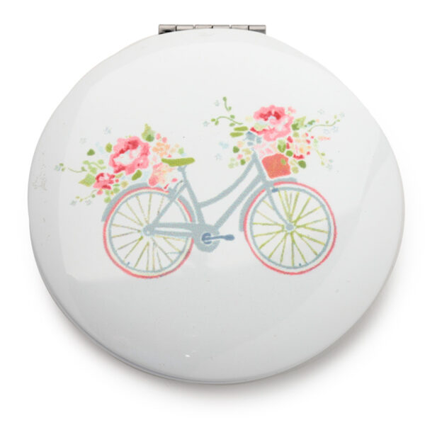 Compact Mirror - Julie Dodsworth Pink Floral - Image 4