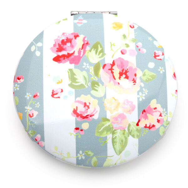 Compact Mirror - Julie Dodsworth Pink Floral - Image 5
