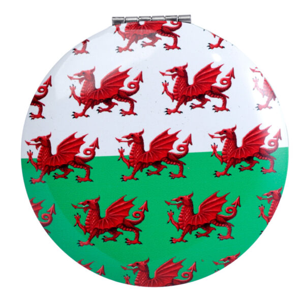 Compact Mirror - Welsh Dragon Wales (Cymru) - Image 3