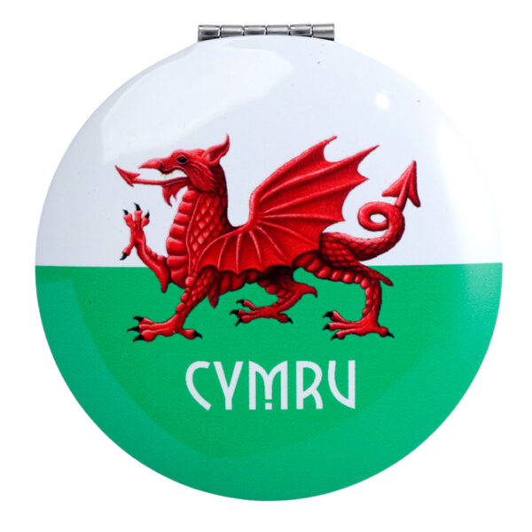 Compact Mirror - Welsh Dragon Wales (Cymru) - Image 4