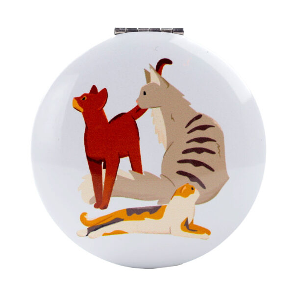 Compact Mirror - Feline Fine Cats - Image 4
