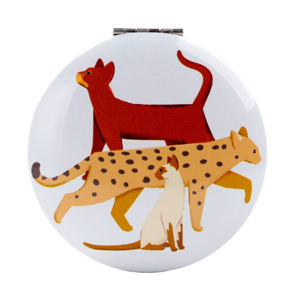 Compact Mirror - Feline Fine Cats - Image 6