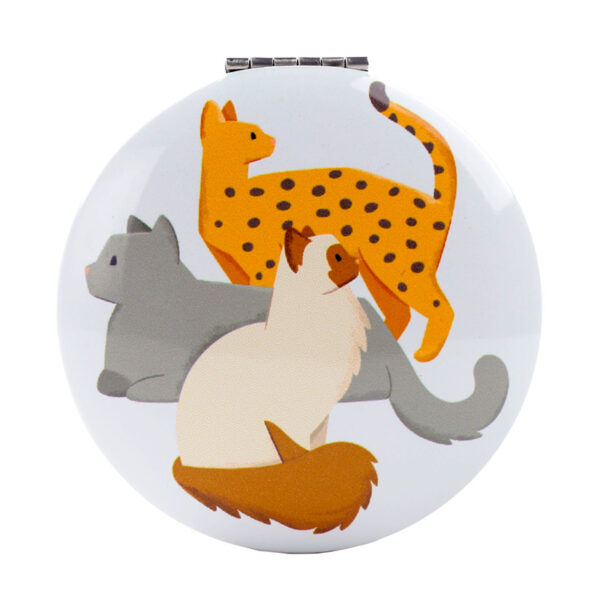 Compact Mirror - Feline Fine Cats - Image 8