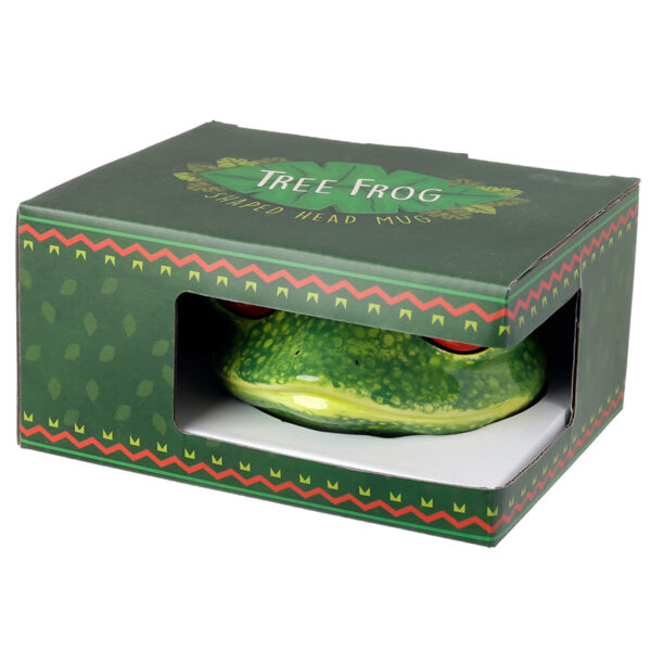 Ceramic Shaped Head Mug - Tree Frog - Image 5