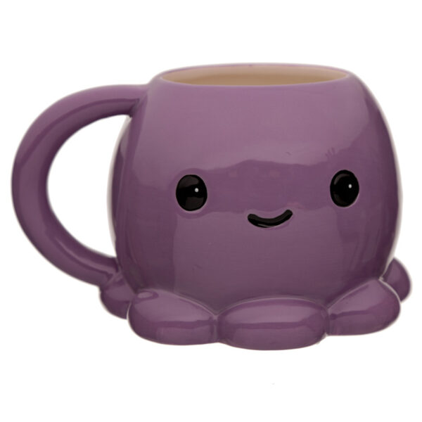 Ceramic Shaped Head Mug - Adoramals Octopus - Image 2