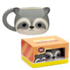 Ceramic Shaped Head Mug - Adoramals Raccoon - Image 6