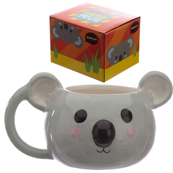 Ceramic Shaped Head Mug - Adoramals Koala - Image 6