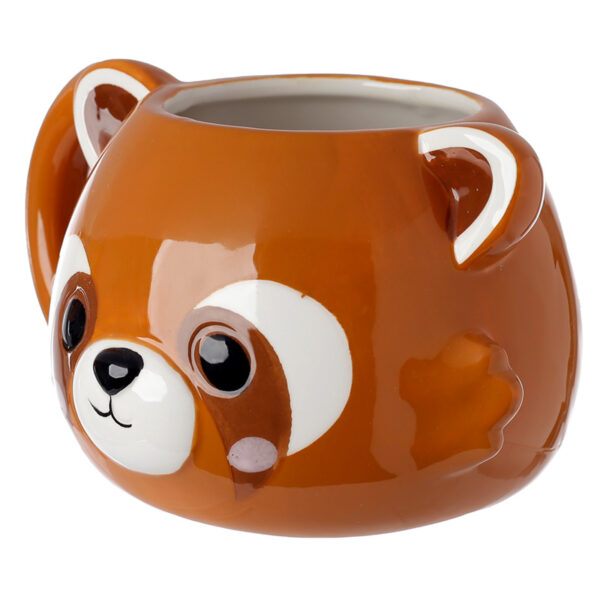 Ceramic Shaped Head Mug - Adoramals Red Panda - Image 4