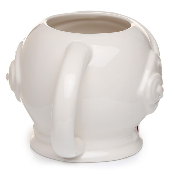 Ceramic Shaped Head Mug - Astronaut Space Helmet - Image 4