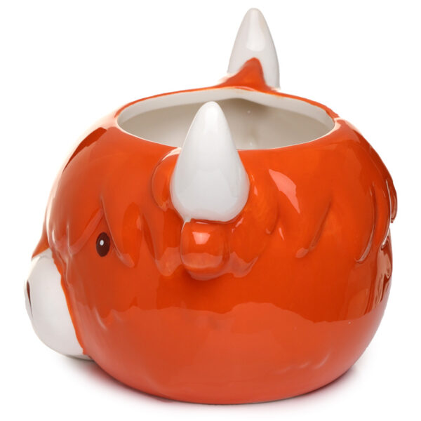 Ceramic Shaped Head Mug - Highland Coo Cow - Image 2