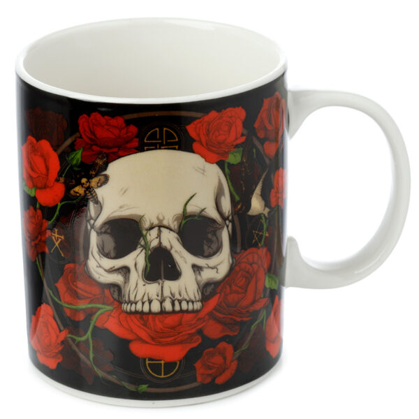 Porcelain Mug - Skulls & Roses - Image 4