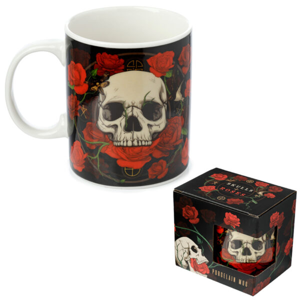 Porcelain Mug - Skulls & Roses - Image 7