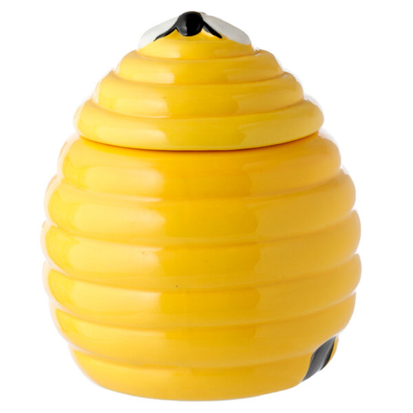 Shaped Ceramic Mug with Lid - Beehive - Image 8