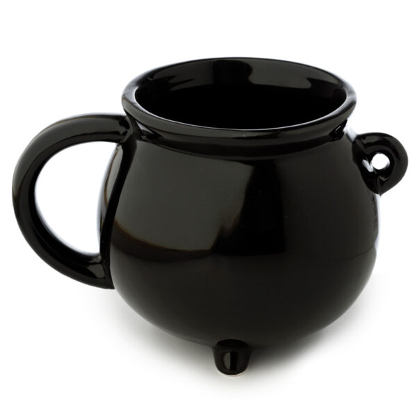 Novelty Shaped Ceramic Mug - Hocus Pocus Black Cauldron - Image 4