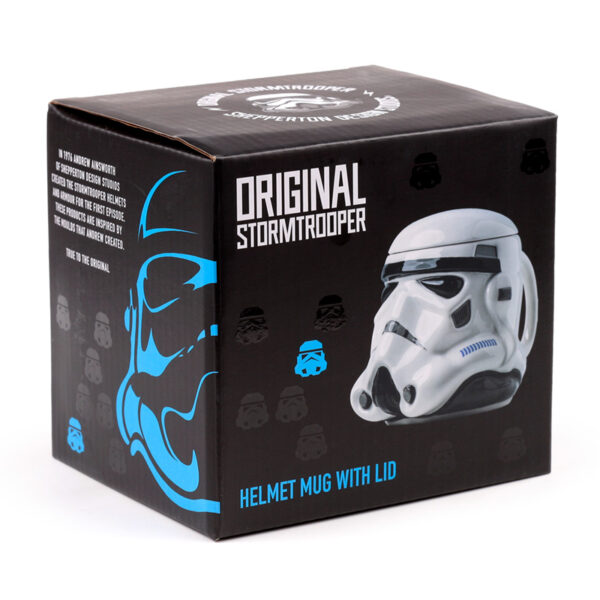 Ceramic Shaped Head Mug - The Original Stormtrooper Helmet - Image 3
