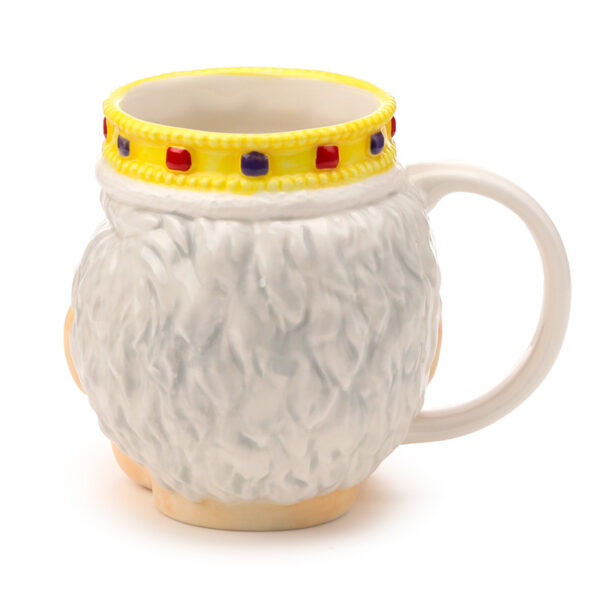 Ceramic Shaped Head Mug - King Charles III - Image 6