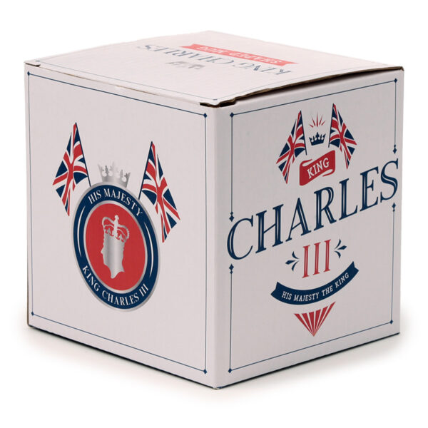 Ceramic Shaped Head Mug - King Charles III - Image 9