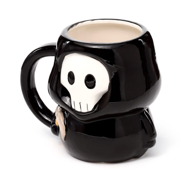 Novelty Shaped Ceramic Mug - Skull Boy - Image 3