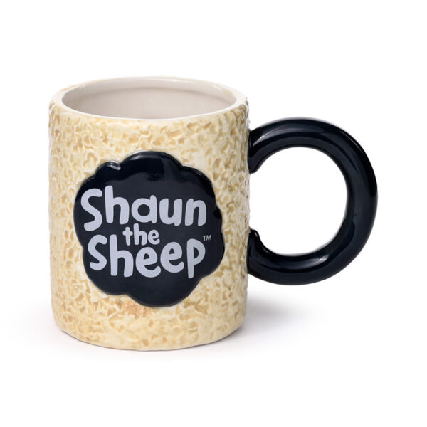 Novelty Shaped Ceramic Mug - Shaun the Sheep - Image 2