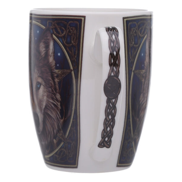 Porcelain Mug - Lisa Parker Wolf Head - Image 5