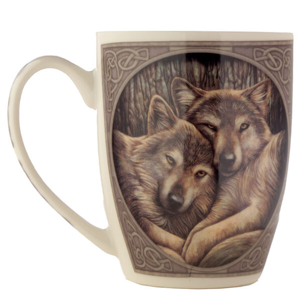 Porcelain Mug - Lisa Parker Loyal Companions Wolf - Image 4