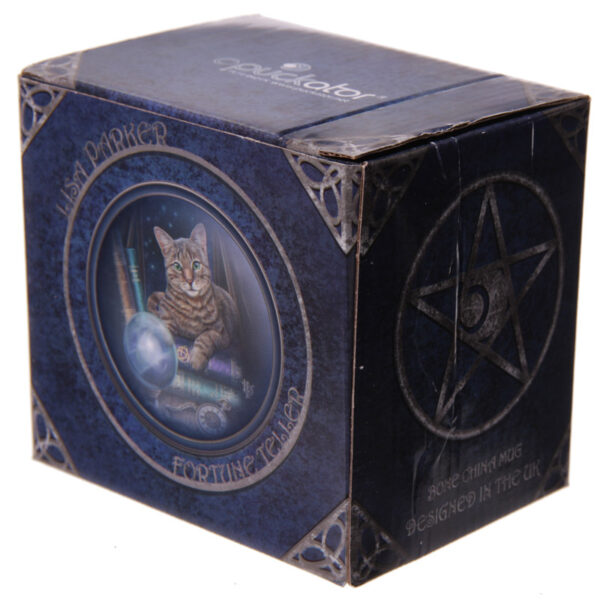 Porcelain Mug - Lisa Parker Fortune Teller Cat - Image 6