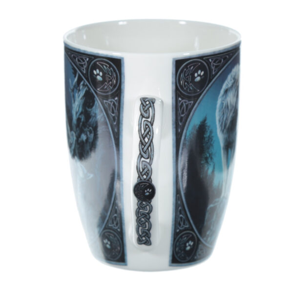 Porcelain Mug - Lisa Parker Guidance Wolf Design - Image 5