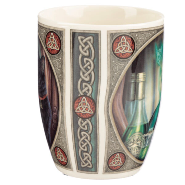 Porcelain Mug - Lisa Parker Absinthe Cat - Image 2