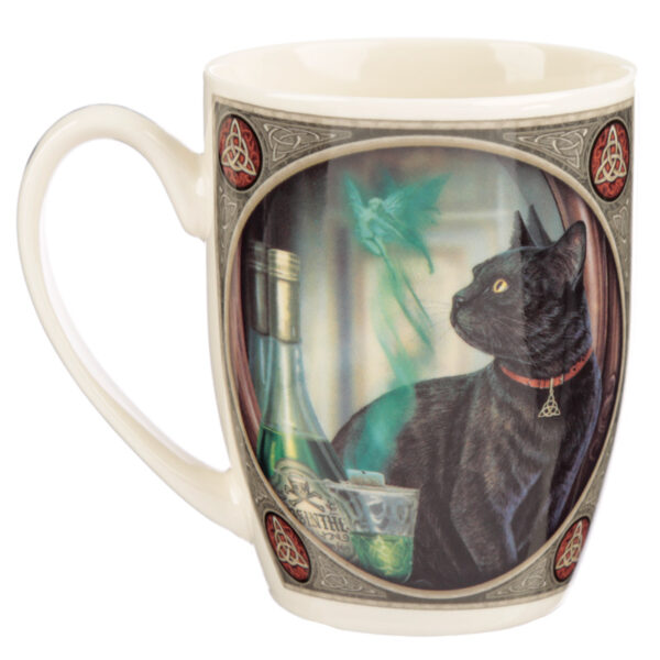 Porcelain Mug - Lisa Parker Absinthe Cat - Image 3