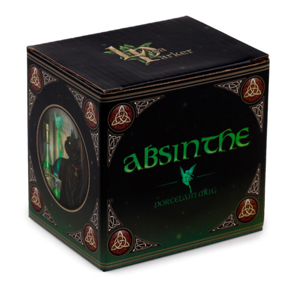Porcelain Mug - Lisa Parker Absinthe Cat - Image 5