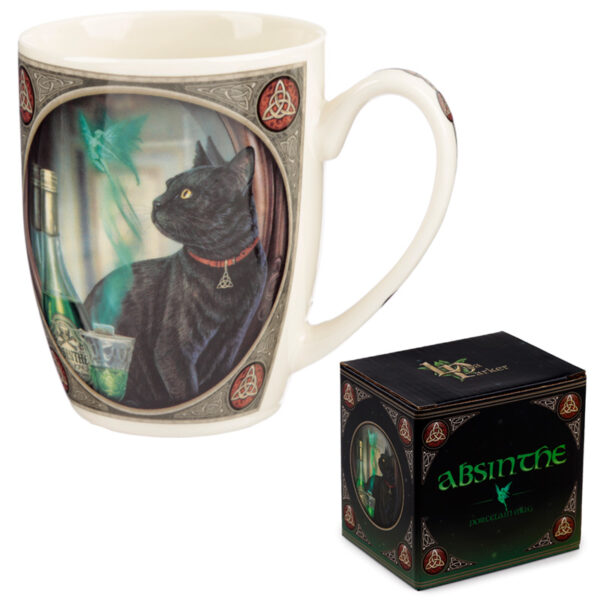 Porcelain Mug - Lisa Parker Absinthe Cat - Image 6