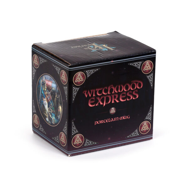 Porcelain Mug - Lisa Parker Witchwood Express Cats - Image 2